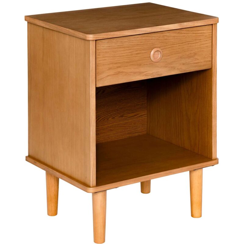 Table de chevet 1 tiroir Charlie en bois