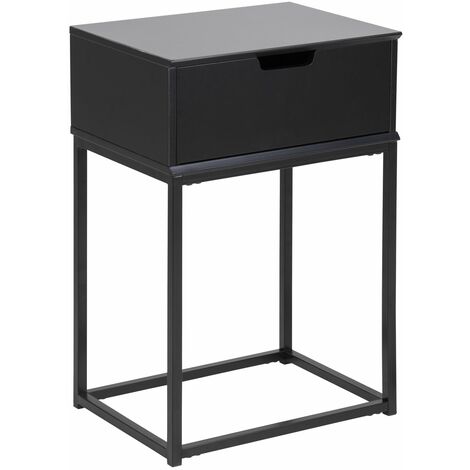 Table de chevet 1 tiroir design moderne MIRRA