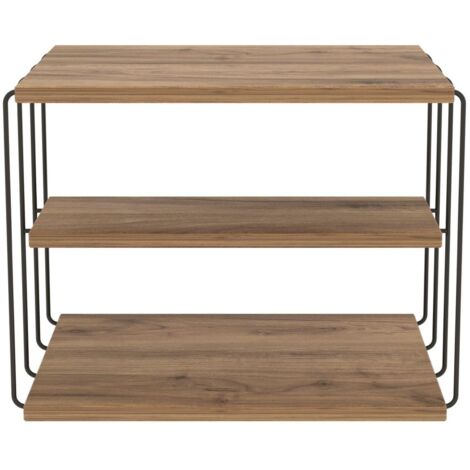 Table de chevet 3 niveaux design industriel
