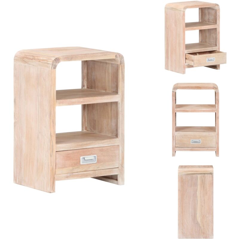 Table de chevet 40x30x60 cm Bois d'acacia massif - Table De Chevet - Tables De Chevet - Table De Chevet En Bois - Tables De Chevet En Bois