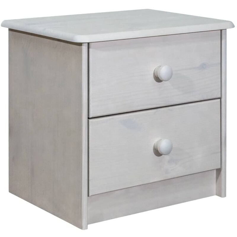 Vidaxl - Table de chevet 43x34x40 cm Bois de pin solide