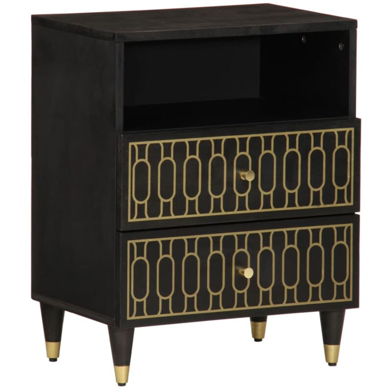 Vidaxl - Table de chevet 50x33x60 cm bois de manguier massif