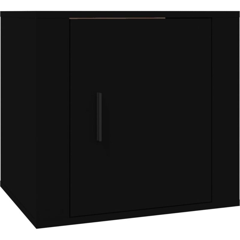 Table de chevet Noir 50x39x47 cm Vidaxl