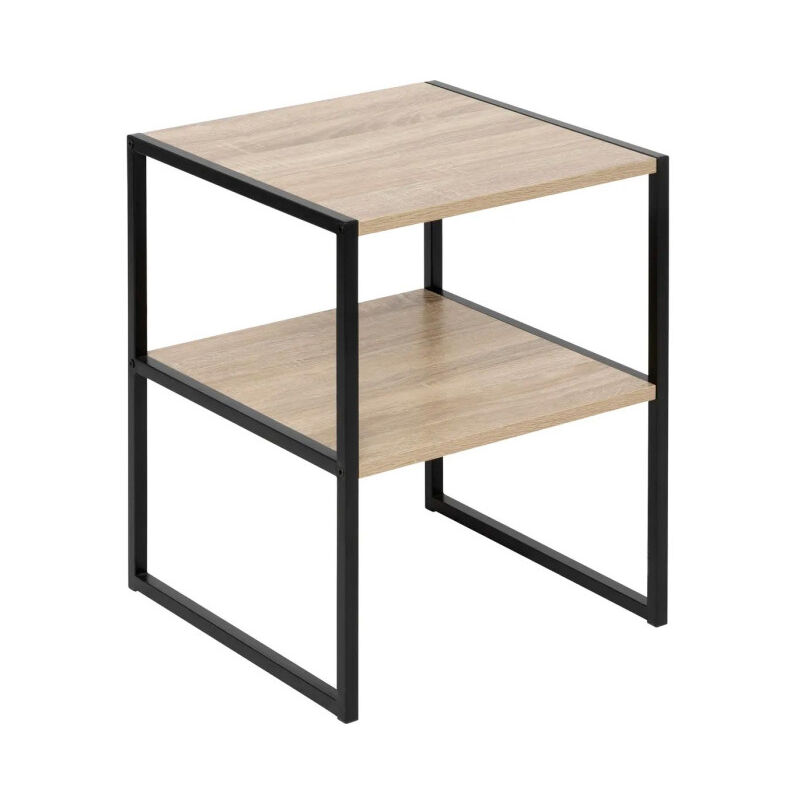 5five Simply Smart - Table de Chevet Avec Étagère 'Aliaj' 50cm Naturel