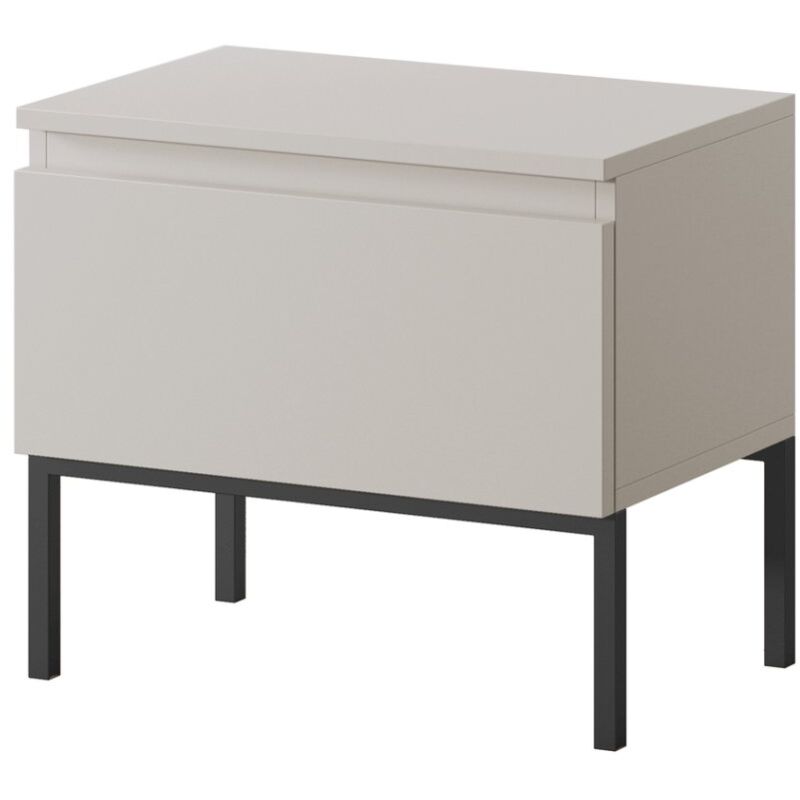 Selsey BEMMI - table de chevet - taupe (gris-beige)