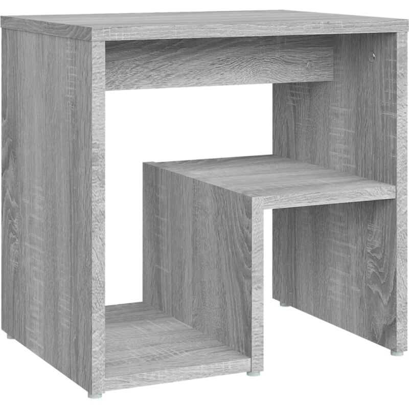 Table de chevet Sonoma gris 40x30x40 cm Bois d'ingénierie vidaXL