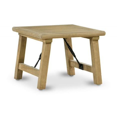 Table de chevet - Bois - Marron - Décoration d'Autrefois