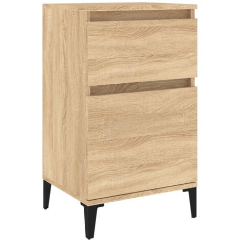 Table de chevet  Cabinet de chevet  Table de nuit chêne sonoma 40x35x70 cm