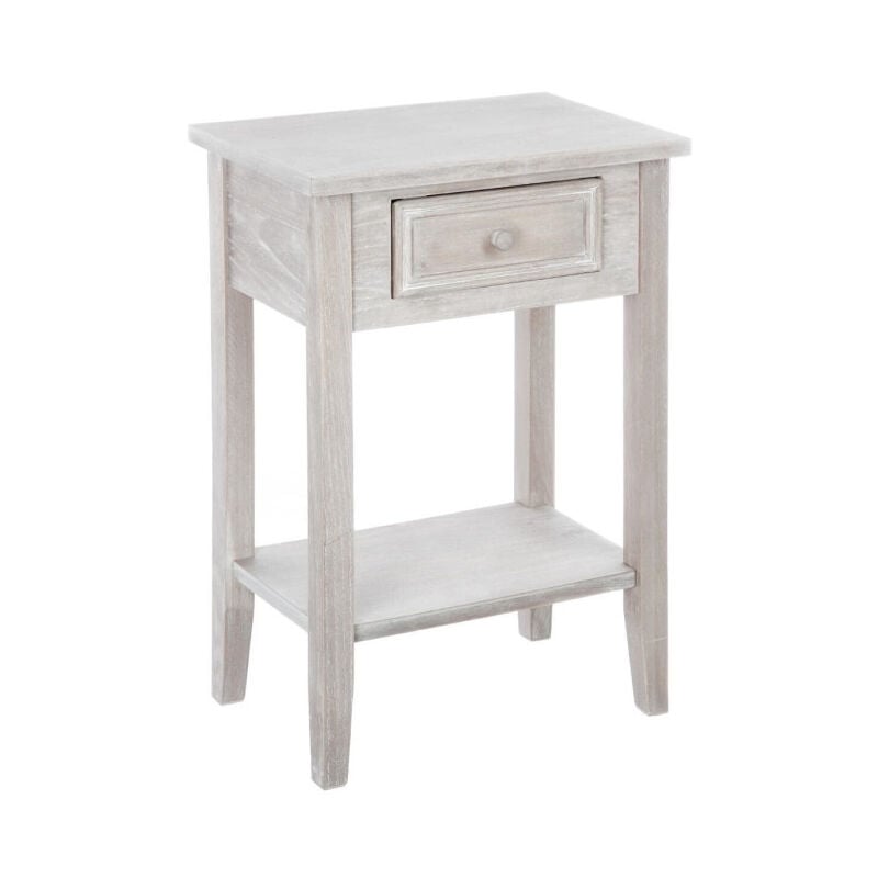 Atmosphera - Table de Chevet 'Charme' 67cm Naturel