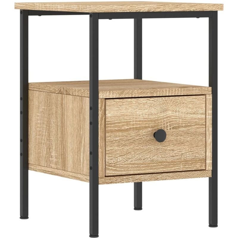 Vidaxl - Table de chevet chêne sonoma 34x36x50 cm bois d'ingénierie