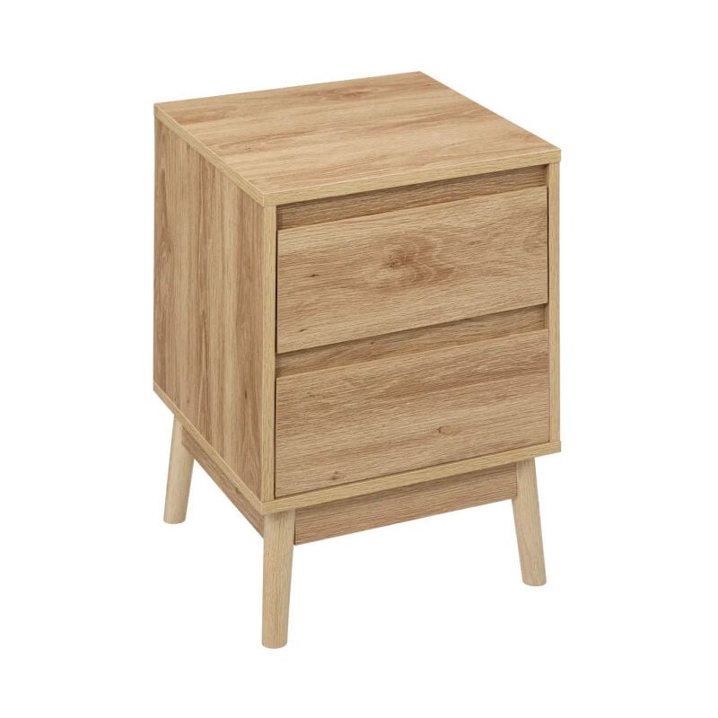 Five Simply Smart - Table de Chevet Design 'Abana' 56cm Naturel