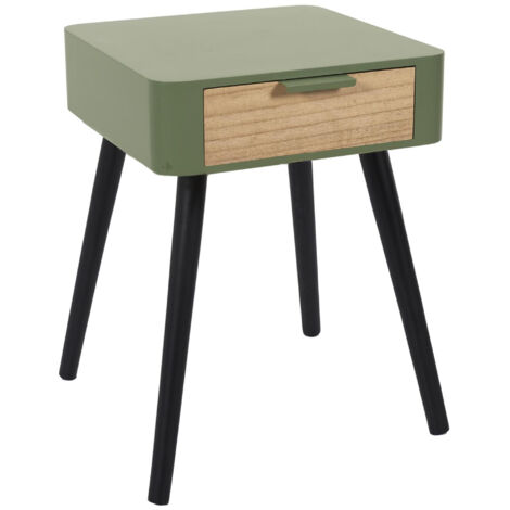 Table de chevet en bois collection SHIREL