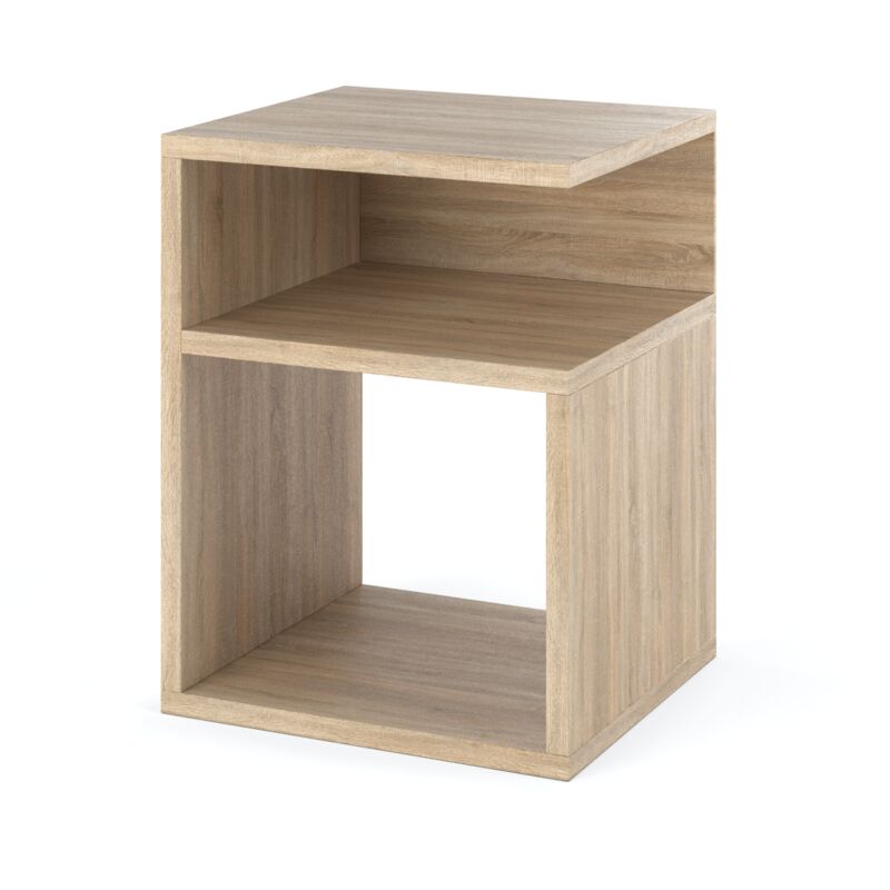 Table de chevet en chêne Sonoma, 30 CM, meuble de chambre à coucher, Nakastlik