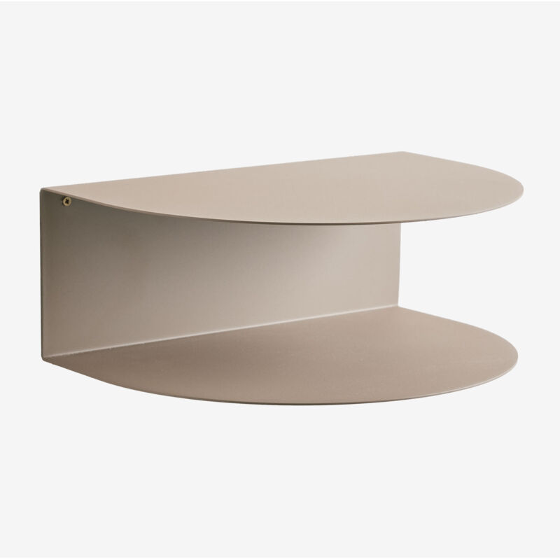 Table de chevet flottante en acier inoxydable Taifa SKLUM Moka Brown Table de chevet flottante en acier inoxydable Taifa SKLUM Moka Brown