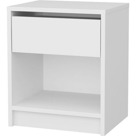 Table de chevet Irnaldo Bois Blanc