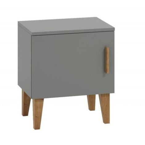 Table de chevet Kocot Kids Kubi - Gris