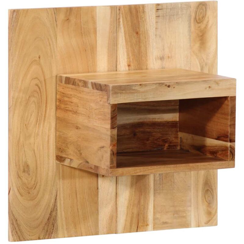 vidaXL Table de chevet 50x27x50 cm bois d'acacia solide