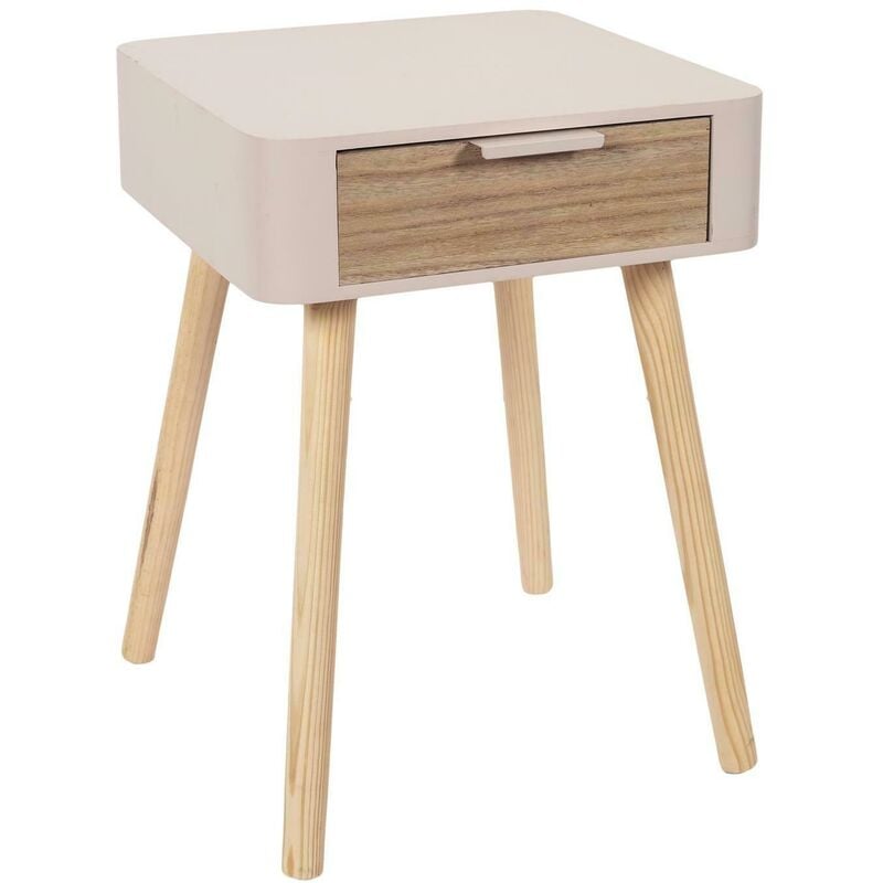 Table de chevet Padano, rose