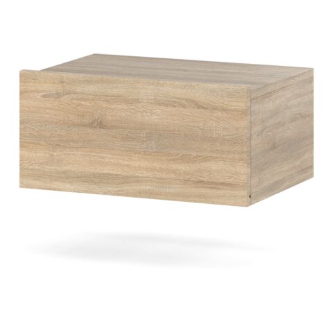Table de chevet suspendue Sonoma Oak 45 cm 1S Meubles de chambre