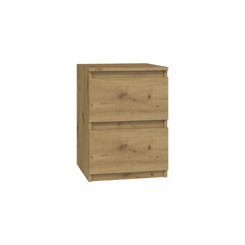 Hucoco - aster - Table de chevet style scandinave- 30x30x40 cm - Chevet 2 tiroirs - Meuble de chambre Hucoco - aster - Table de chevet style scandinave- 30x30x40 cm - Chevet 2 tiroirs - Meuble de chambre