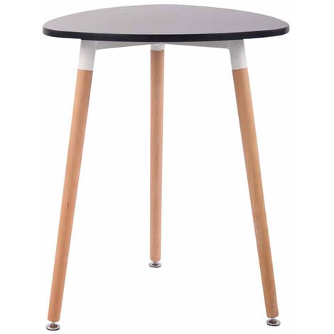 Table de cuisine scandinave noire scandinave noire, 60 cm