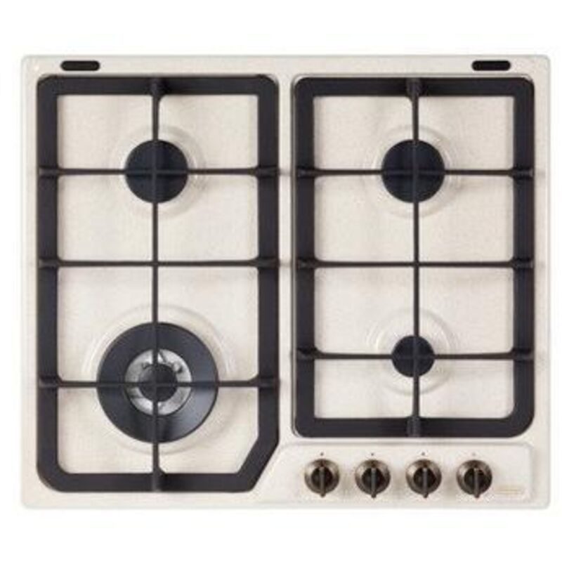 DeLonghi AVF 46 PRO Intégré Cuisinière à gaz Avoine Rotatif En haut devant 580 mm