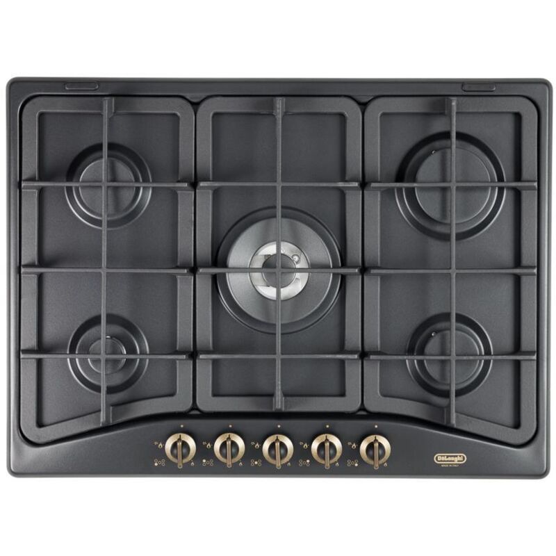 De’Longhi ANF 57 PRO plaque Anthracite Intégré 68 cm Gaz 5 zone(s)