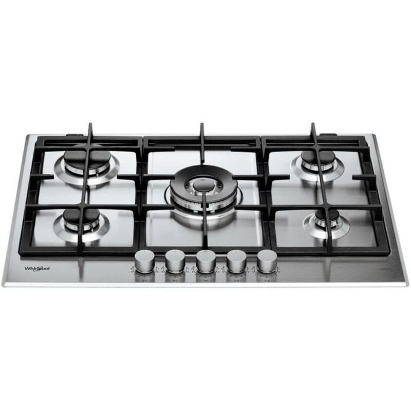Table de cuisson à gaz Whirlpool - GMAL 7522/IXL en acier inoxydable Table de cuisson à gaz Whirlpool - GMAL 7522/IXL en acier inoxydable