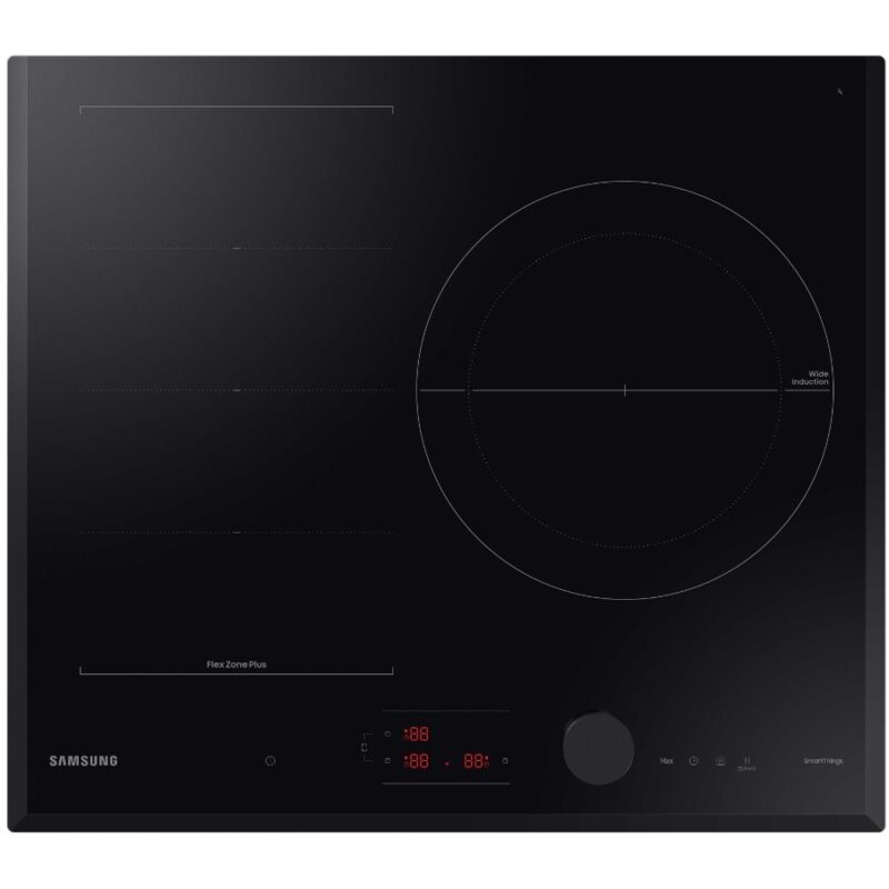 Table de cuisson induction 60cm 3 feux 7400wnoir NZ63B6058KK/U1