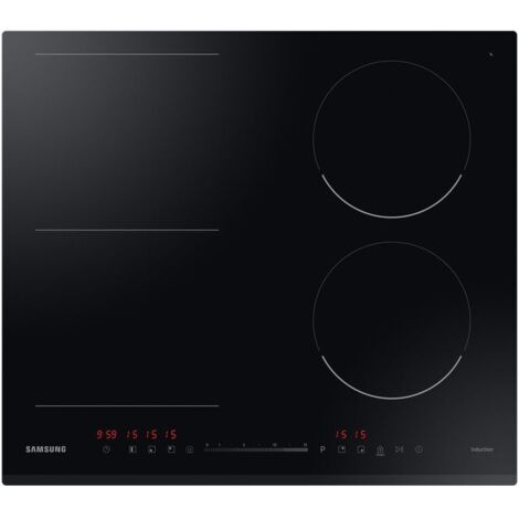 Table de cuisson à induction encastrable Samsung NZ64R3747BK Noir 4 brûleurs