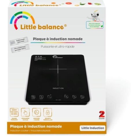 Table de cuisson à induction posable 2000w - Little Balance - 8575