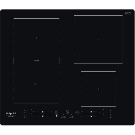 Table de cuisson à induction tactile Hotpoint HB3160CNE noire