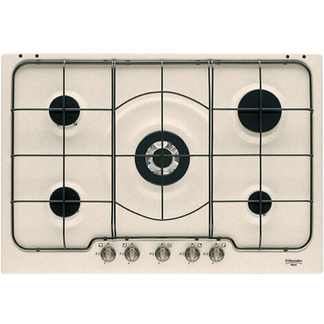 Table de cuisson Electrolux PS750RUV Sable Encastrable Gaz 5 brûleurs