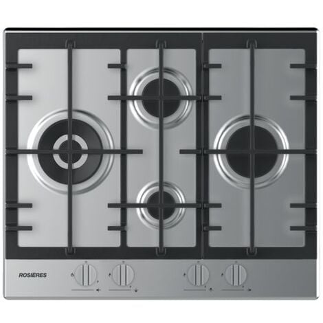 Plaque Gaz 5 Feux Cuisinière à gaz de 5 flammes Acier inoxydable Grilles et  veilleuse de sécurité incluses Autonome Convie75 - Cdiscount Electroménager