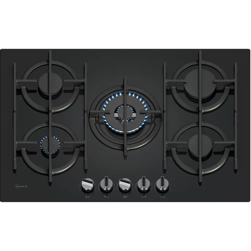 Table de cuisson gaz 75cm 5 feux 11500w - Neff - T27PIQ4S0 Table de cuisson gaz 75cm 5 feux 11500w - Neff - T27PIQ4S0
