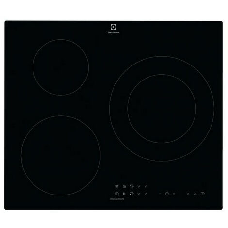 Brandt Table de cuisson induction 60cm 3 feux 7250w noir - BPI6362B