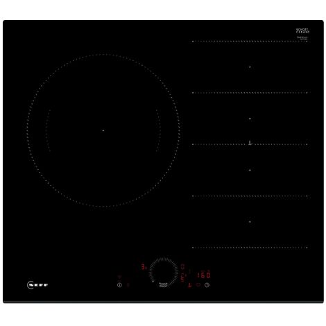 Brandt Table de cuisson induction 60cm 3 feux 7250w noir - BPI6362B