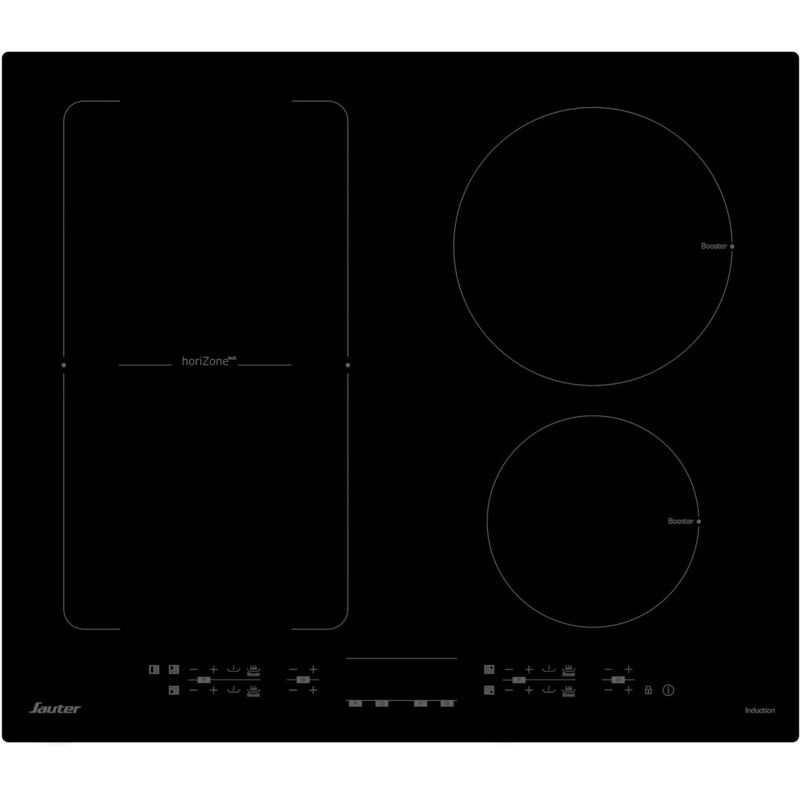 Sauter - Table de cuisson induction 60cm 4 feux 7200w spi1106b