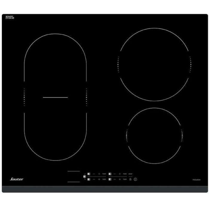 Sauter - Plaque de cuisson a induction 4 feux - 60 cm - SPI6466B