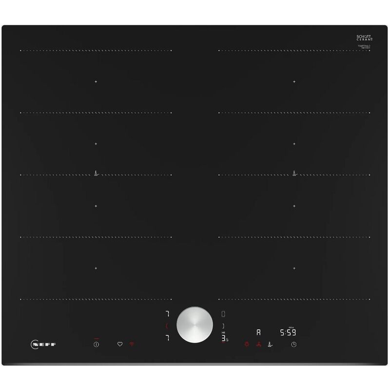 Neff - Table de cuisson induction 60cm 4 feux 7400w noir T66FTX4L0