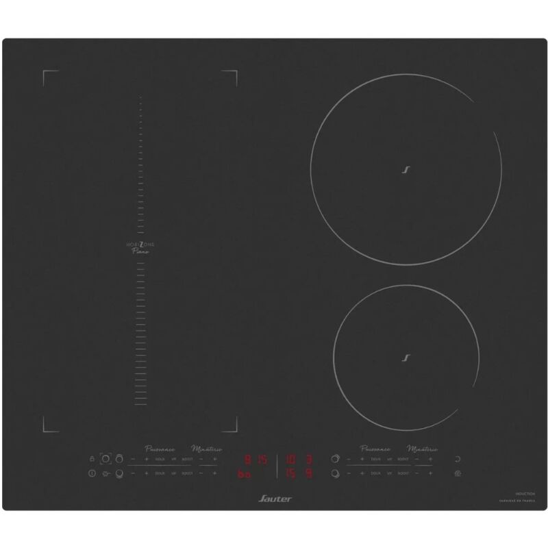 Table de cuisson induction 60cm 4 feux noir - Sauter - SPI5431M Table de cuisson induction 60cm 4 feux noir - Sauter - SPI5431M