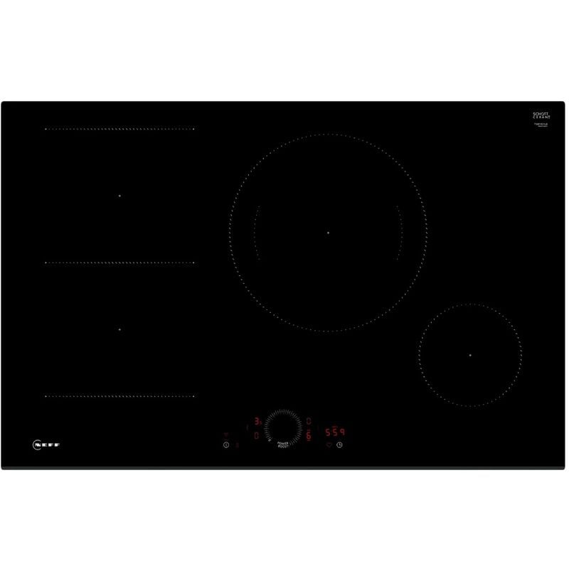 Neff - Table de cuisson induction 80cm 4 feux 7400w noir T58FHS1L0