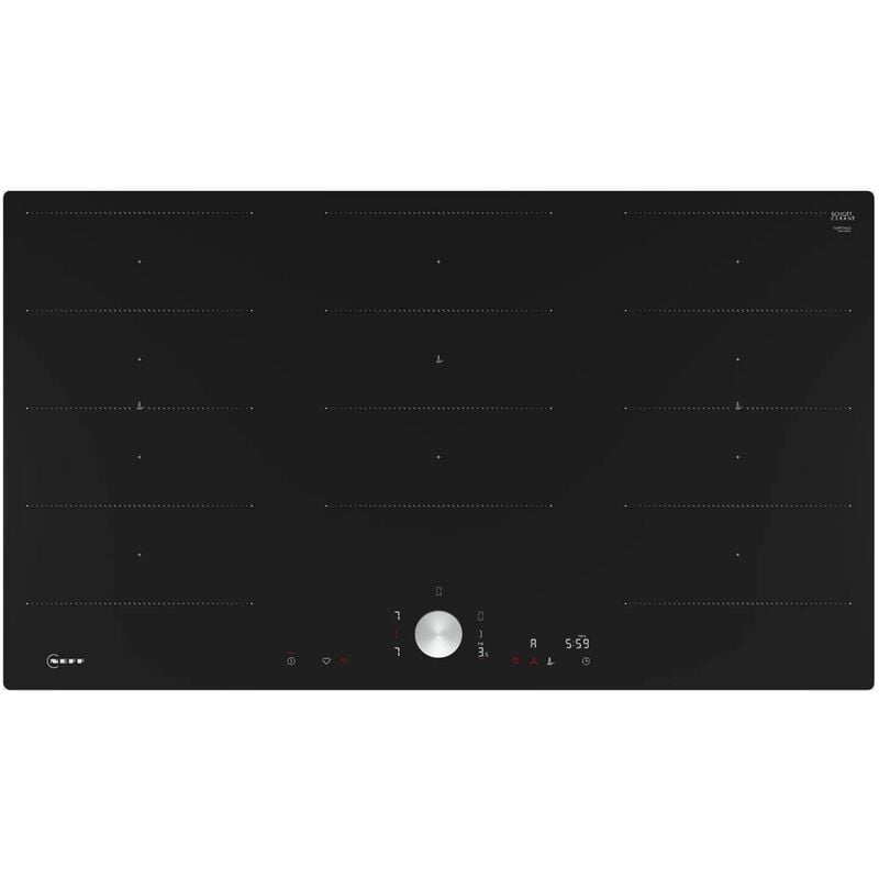 Table de cuisson induction 90cm 5 feux 1100w noir Neff T69PTX4L0