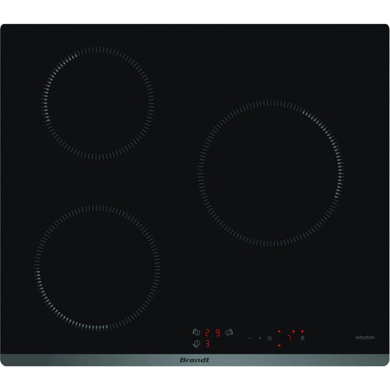 Brandt - Plaque induction 6100W 58cm, bpi 6310 b