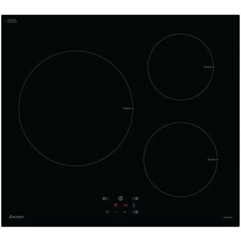 Table de cuisson induction SAUTER - 3 foyers - L60 cm - SI934B