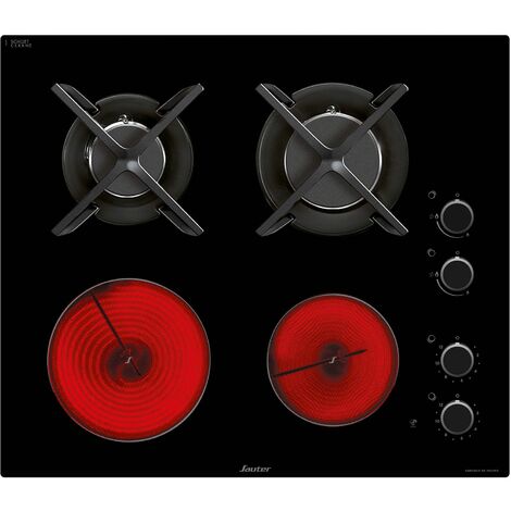 Plaque mixte SAUTER 60cm, SPG9466MB