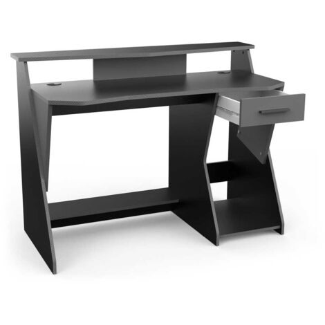 TABLE DE GAMER AVEC TIROIR ET REPOSE-PIEDS SPEEL