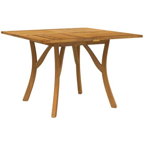 Table de jardin 110x110x75 Bois d'acacia solide