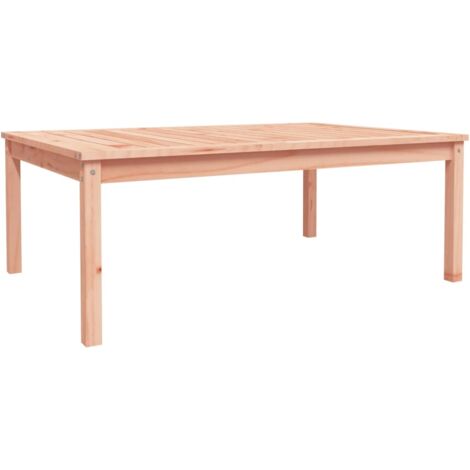 Table de jardin 121x82,5x45 bois massif de douglas