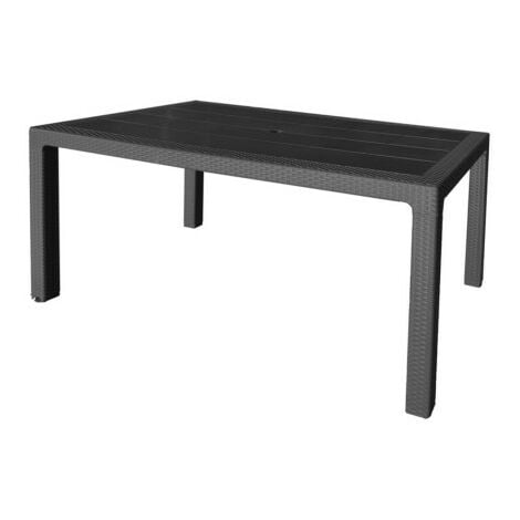 PLASMIR TABLE DE JARDIN 150X90X72CM ANTR. RES GARDEN LIFE